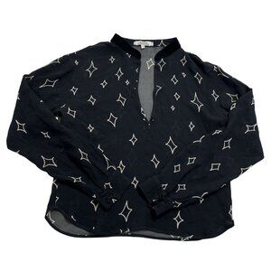 Ksenia Schnaider Star Diamond Shirt in Black